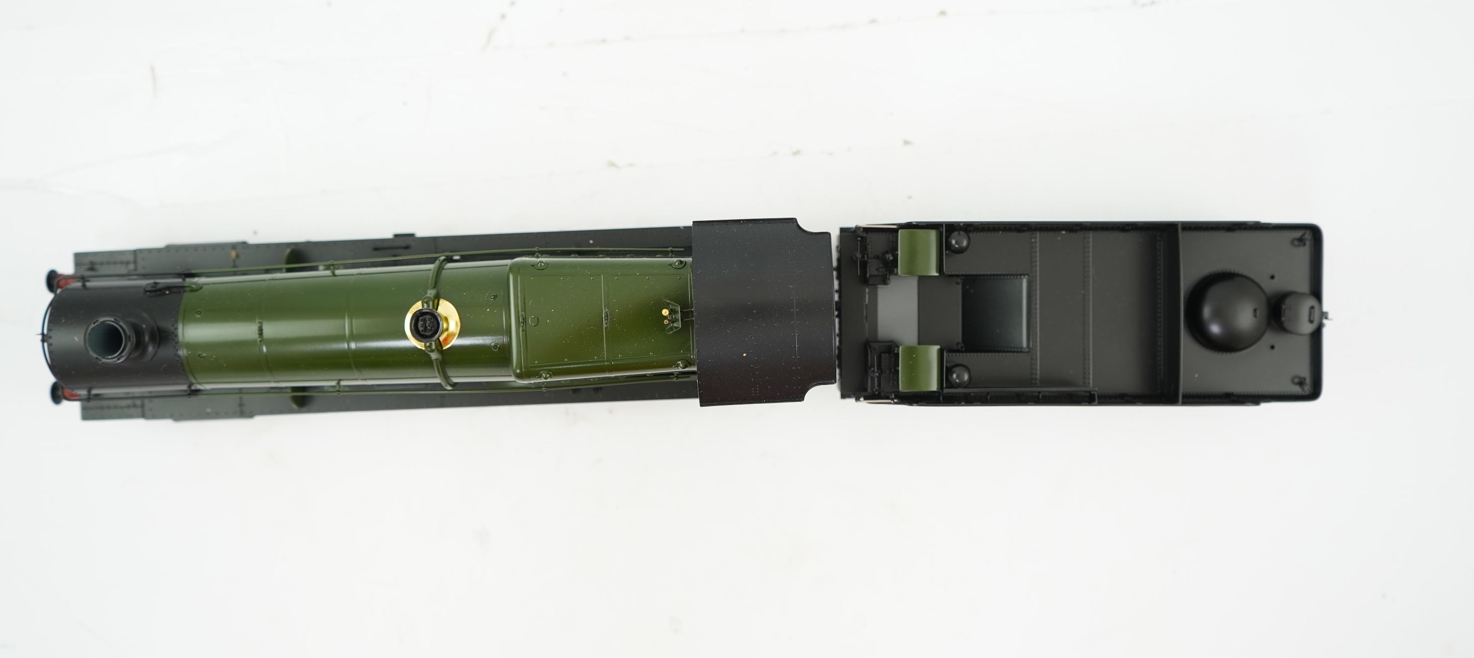 An 0 gauge Masterpiece Models model of GWR Class 28xx, 2884, 2-8-0 tender locomotive, powered for two rail operation, with original box.